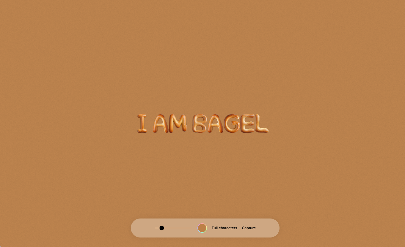 Bake Fonts:定制和生成独特3D排版字体