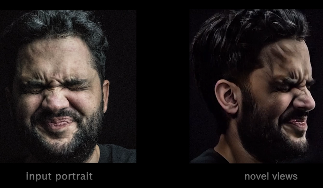 DiffPortrait360:从单张人像生成360度头部视图-1 DiffPortrait360:从单张人像生成360度头部视图